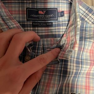 Vineyard Vines Collar Dress Shirt S but fits medium